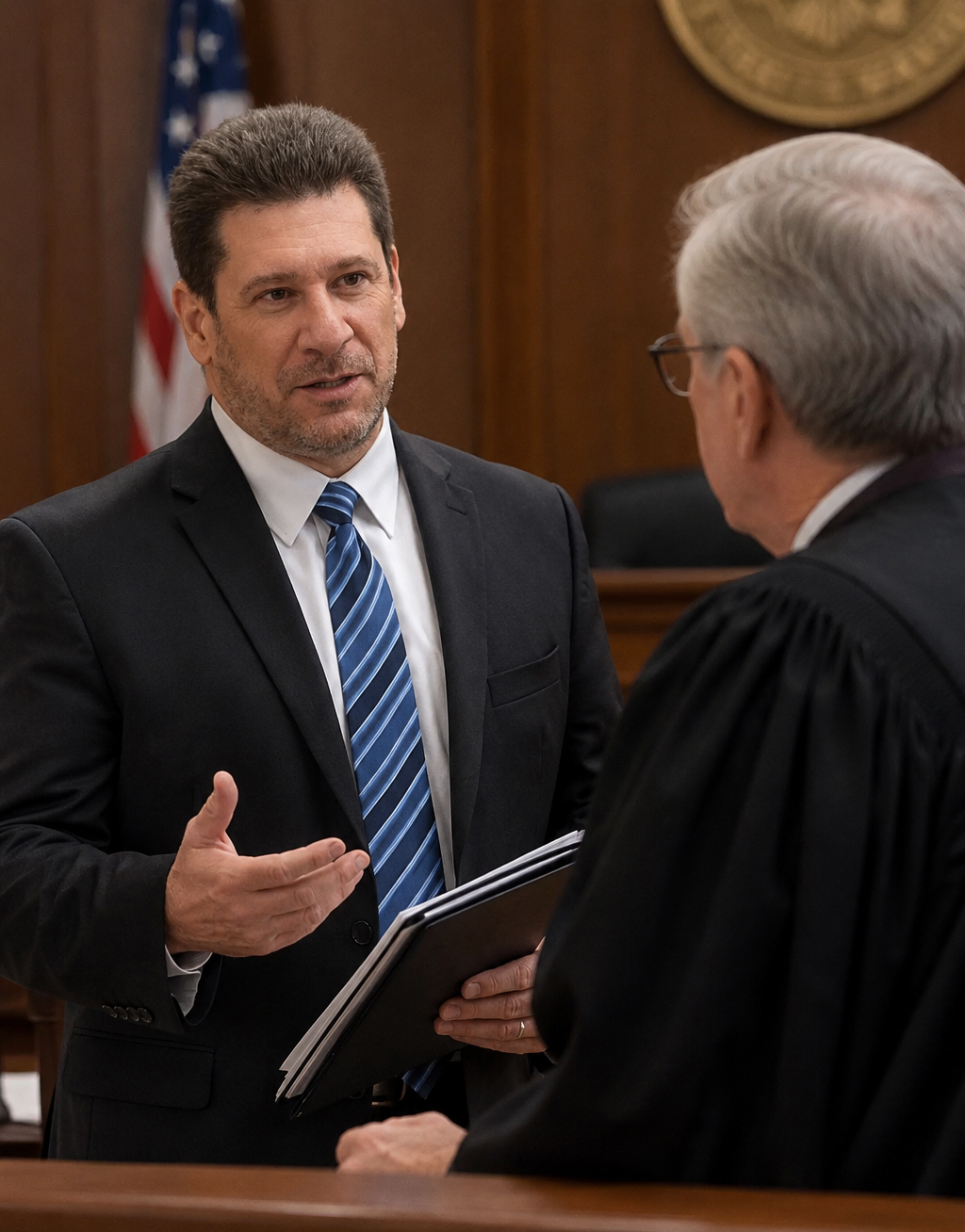property-division-lawyer-arguing-before-judge-bethesda-md