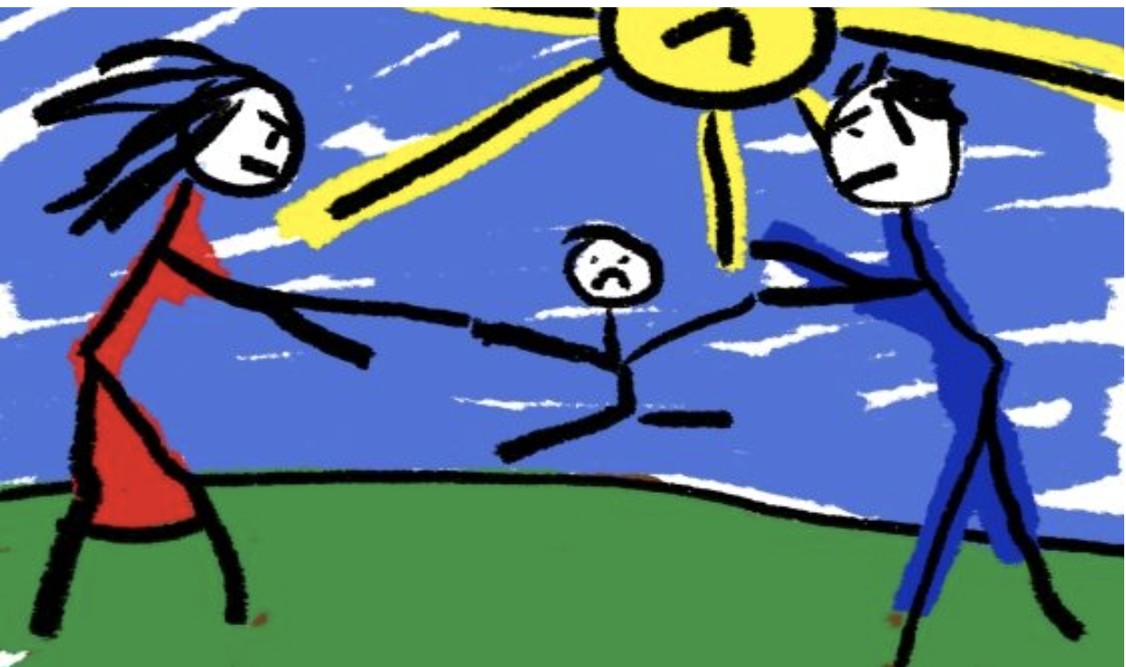 Custody-Battle-Drawing Custody-Battle-Drawing